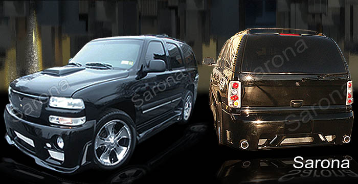 Custom Chevy Tahoe Body Kit  SUV/SAV/Crossover (2000 - 2005) - $1190.00 (Manufacturer Sarona, Part #CH-005-KT)